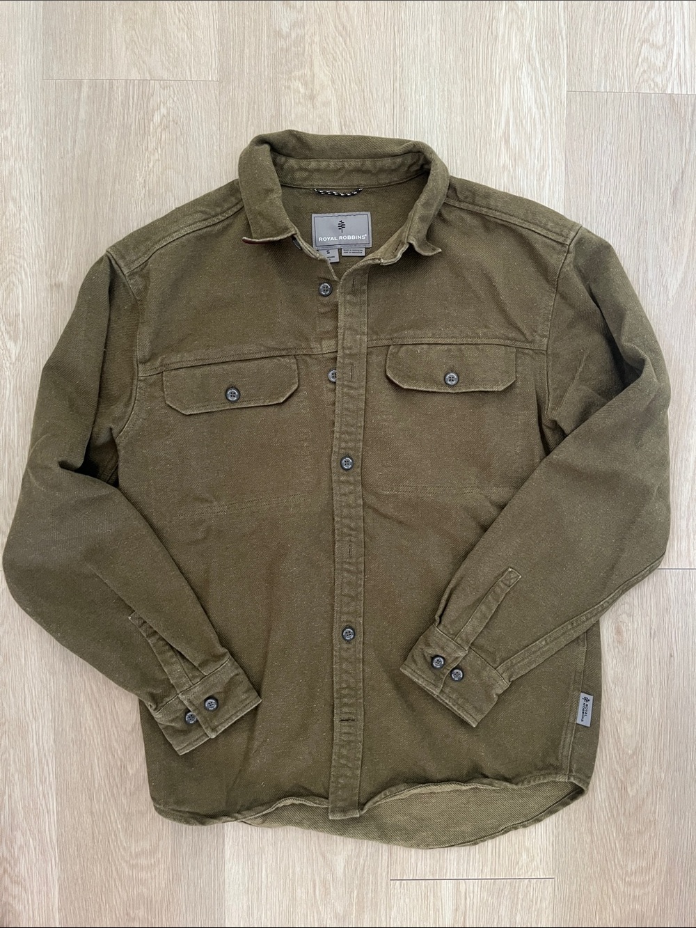 Royal Robbins Men’s Clouds Rest Hemp Long Sleeve Shacket - Men’s Small